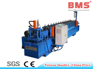 High Duty Fire Damper Blade Roll Forming Machine With Taiwan Quality