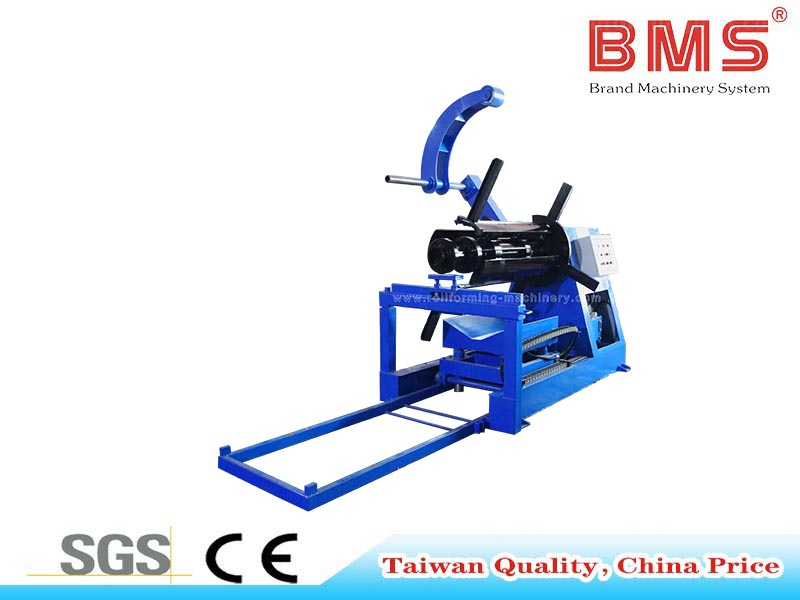 Portable Hydraulic Decoiler with Coil Car And Clamp Arm 5-7T