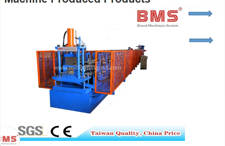 Auto Changed Omega Purlin Roll Forming Machine for Muiti-profiles