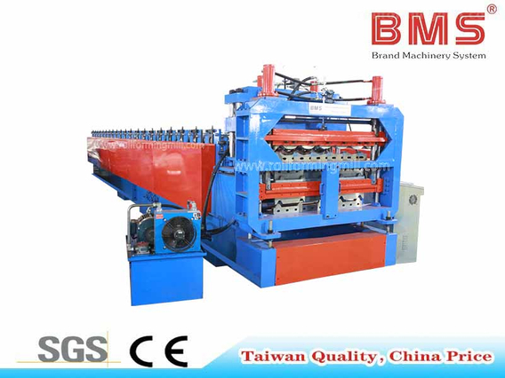 Triple Layers Roll Forming Machine for Box Profile and Corrugated Sheet and Glazed Tile