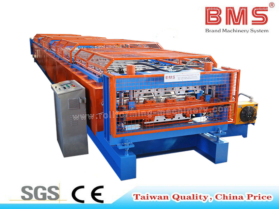 Double layer floor deck roll forming machine for 2 profiles meets American SDI and ANSI standard