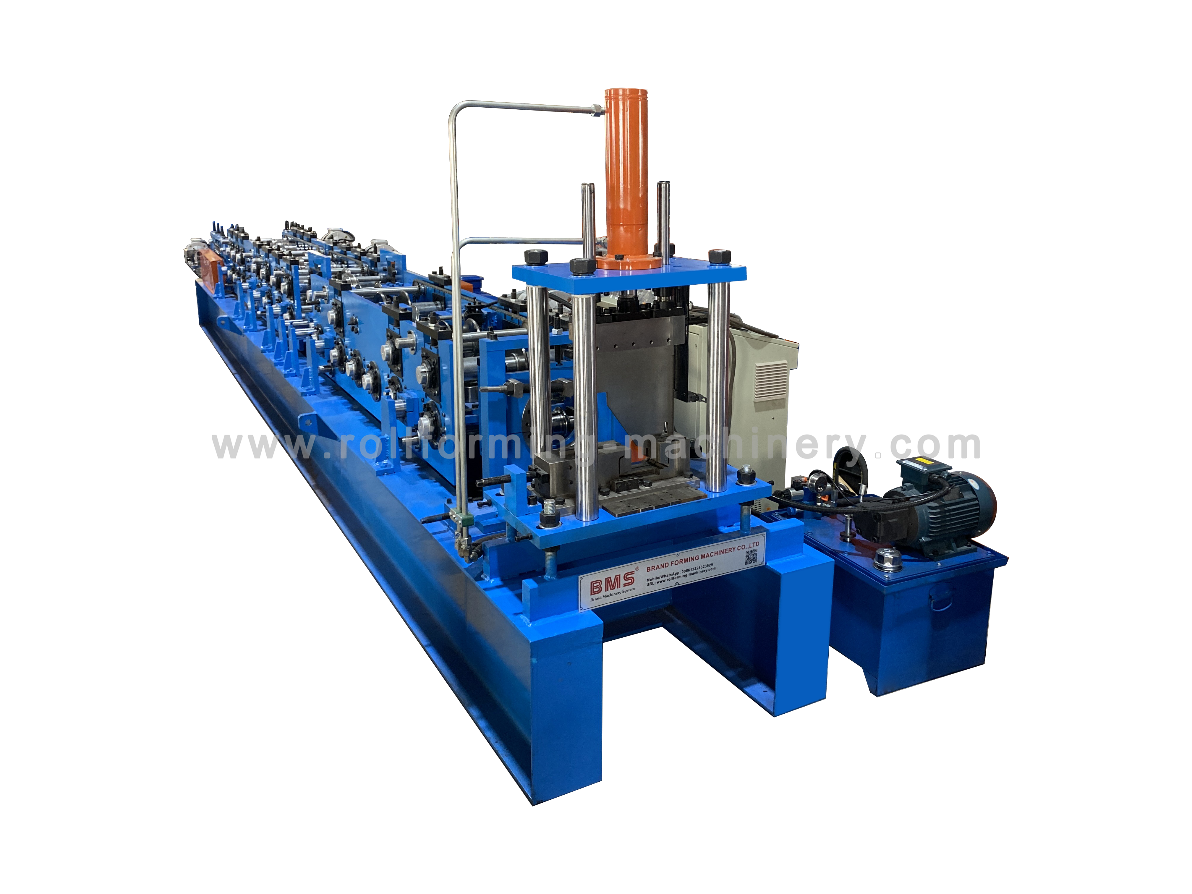 shelf load beam roll forming machine