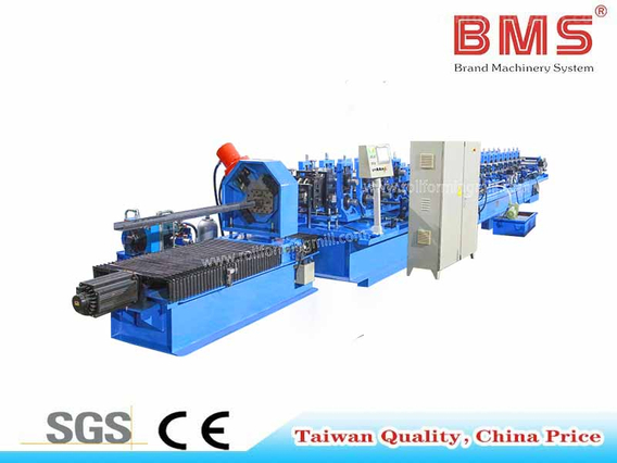 Solar Purlins Roll Forming Machine C40-C160 Automatic Changeover
