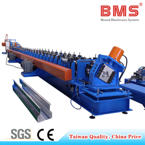 Pallet Rack Post Roll Forming Machine with H450 Beam Housing