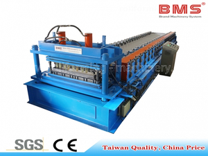 AUTO Change Shelf Deck Panel Roll Forming Machine