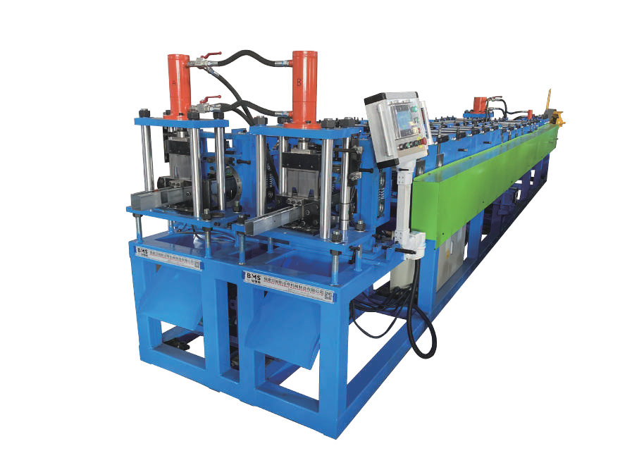 BMS twin rail and post roll forming machine
