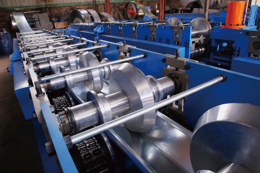 Column forming rollers