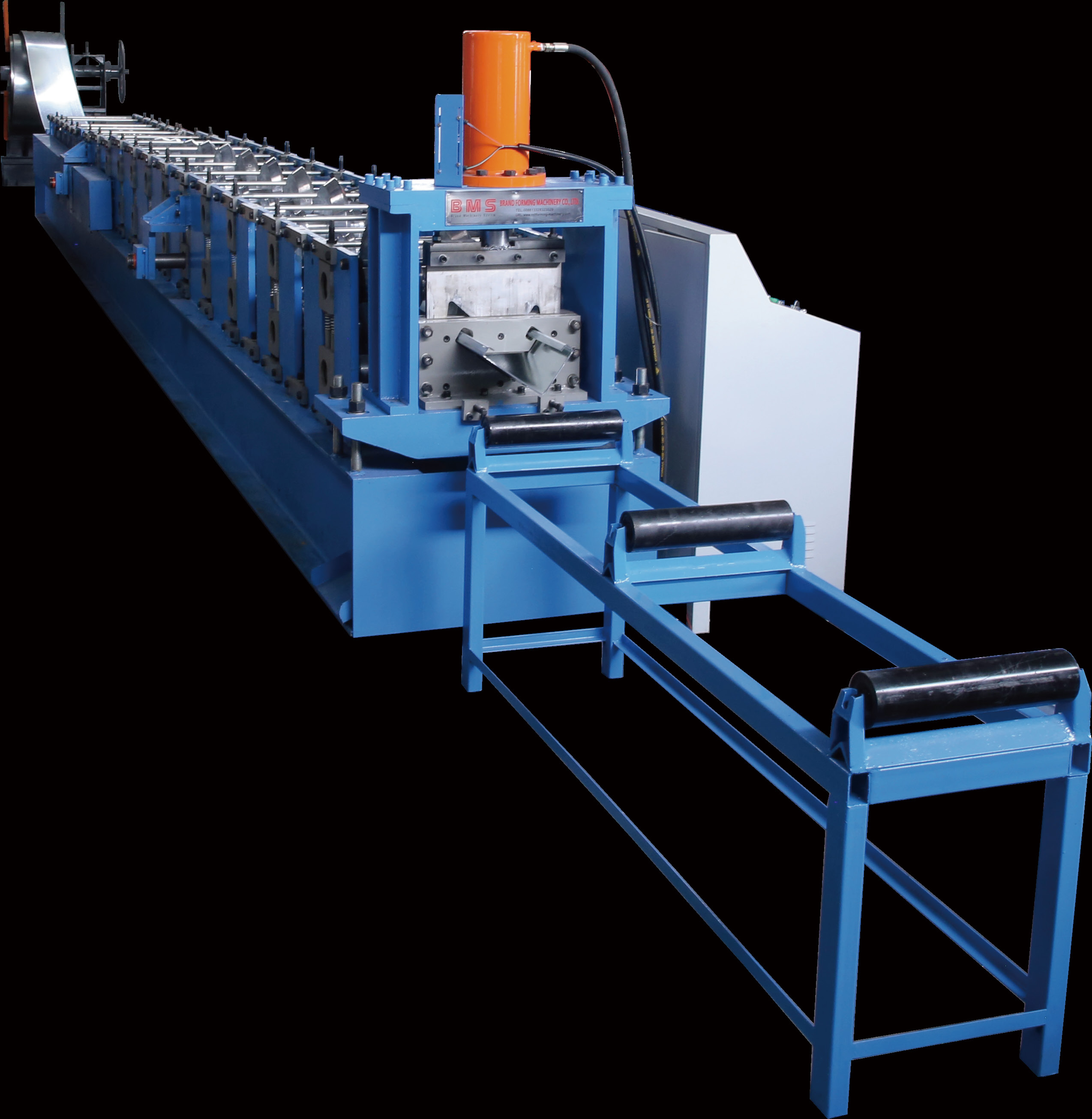 YX150-210 column forming line with long receiving supports