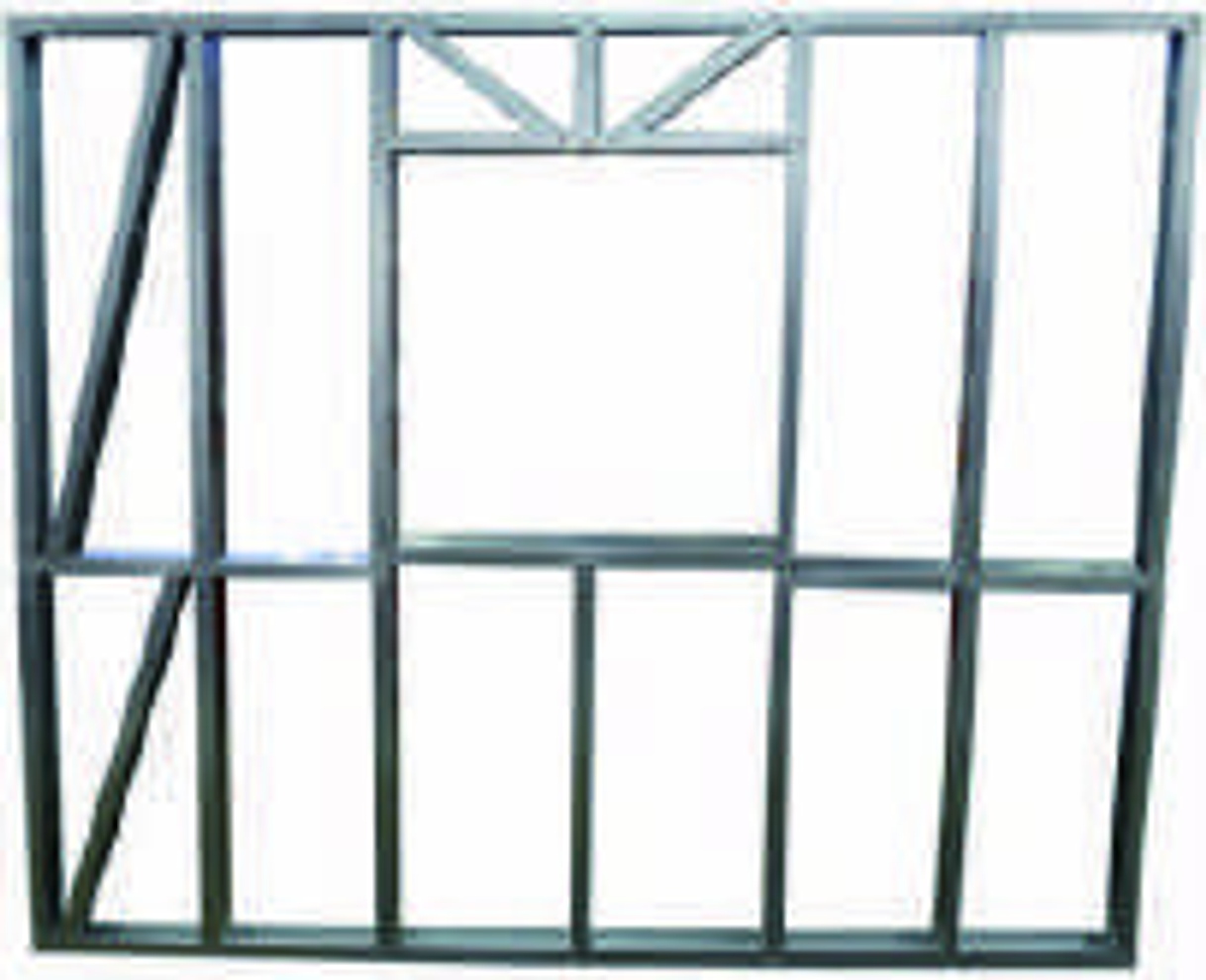 Assembled light steel wall frame